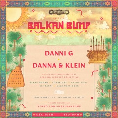 Danna & Klein opening for Balkan Bump (12.10.22)