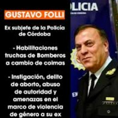 Audio d Gustavo Coima Folli ex Sub jefe d Policía d Córdoba,me lo envío previo a ser detenido.
