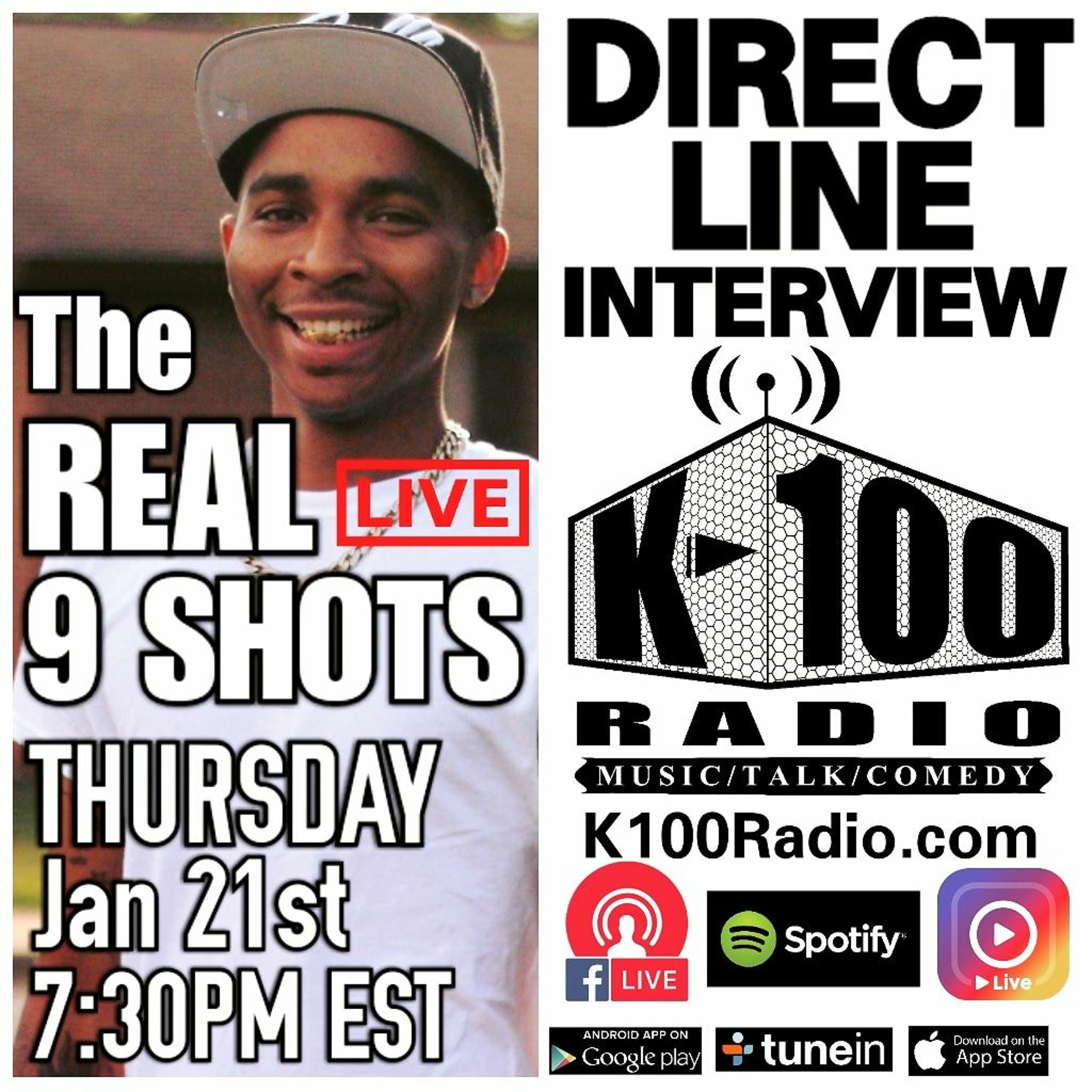Direct Line Interview with The Real 9 Shots episode artwork