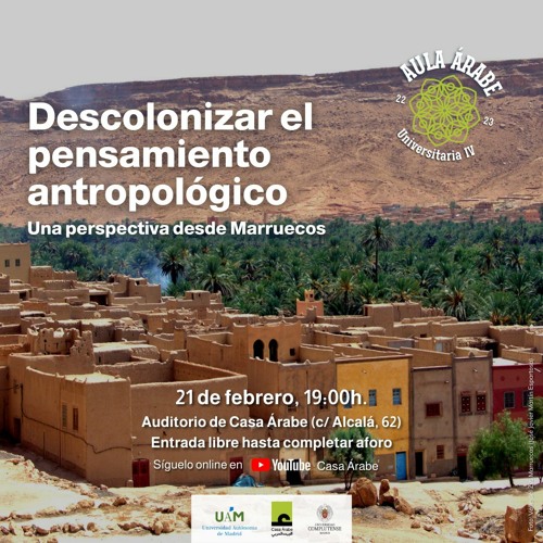 Aula Árabe 4.8 Decolonizing anthropological thinking: a Moroccan perspective