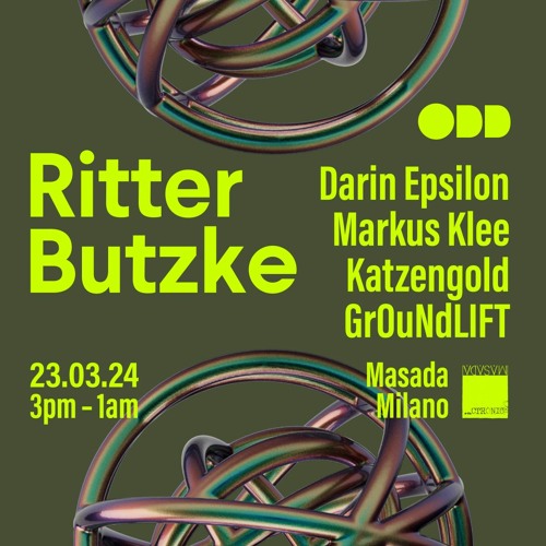Ritter Butzke x O.D.D. @ Masada in Milan, Italy [Mar 2024] 🇮🇹