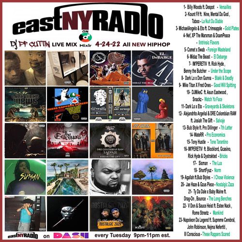 EastNYRadio  4-24-22 mix