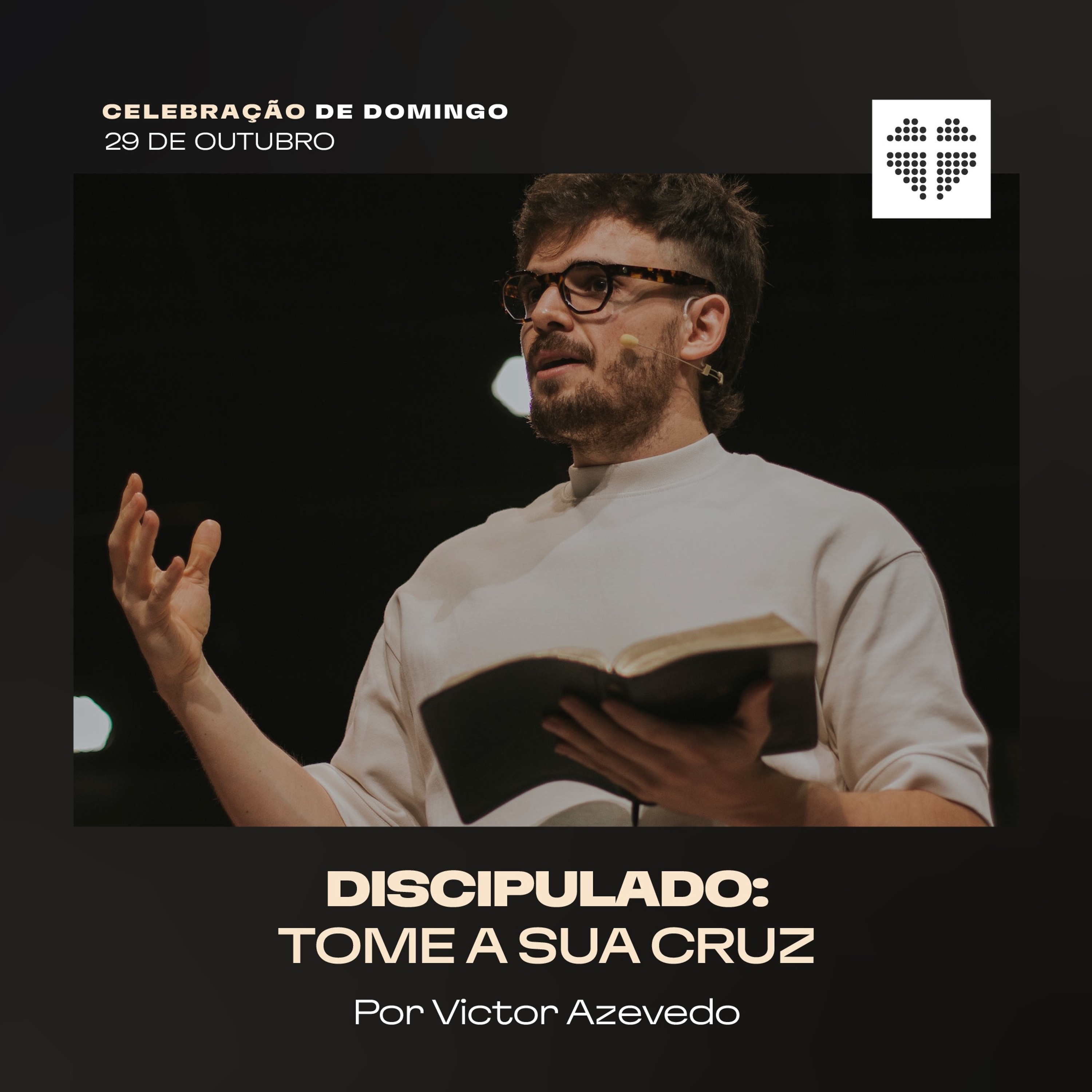 Discipulado: Tome a Sua Cruz | Igreja Por Amor | Victor Azevedo | 29 de Outubro de 2023 episode artwork