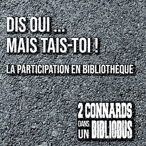 Dis oui ... mais tais-toi ! La participation en bibliothèque