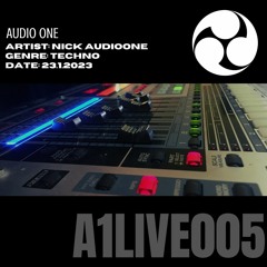 Audio One - A1LIVE005 - "Midnight Train"