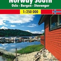 Berndt  Freytag Autokarten. Blatt 1: Norwegen Süd - Oslo - Bergen - Stavanger - Maßstab 1:250 000