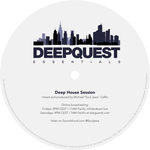 Deep Quest Essentials (Deep House Session)