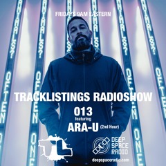 Tracklistings Radio Show #013 (2022.06.24) : ARA-U  (2nd Hour) @ Deep Space Radio