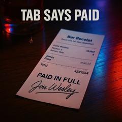 Tab Says Paid