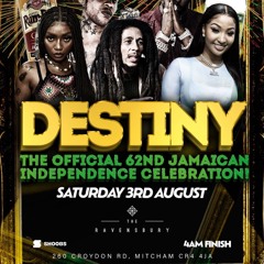 DESTINY : THE 62ND INDEPENDENCE CELEBRATION MIX CD by FusionLDN (2024)