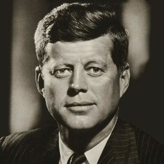 "Do not pray for easy lives my friends pray to be stronger men" JFK quote