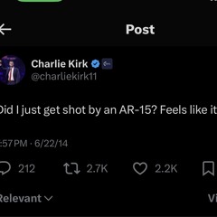 that mf charlie kirk dead asl 😭😭 (freestyle)