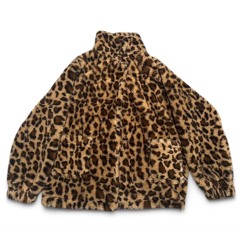 cheetah print coat