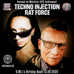 Annabel de Melchiori B2B Technopoet @ O.W.L's Birthday Bash - 13.09.25