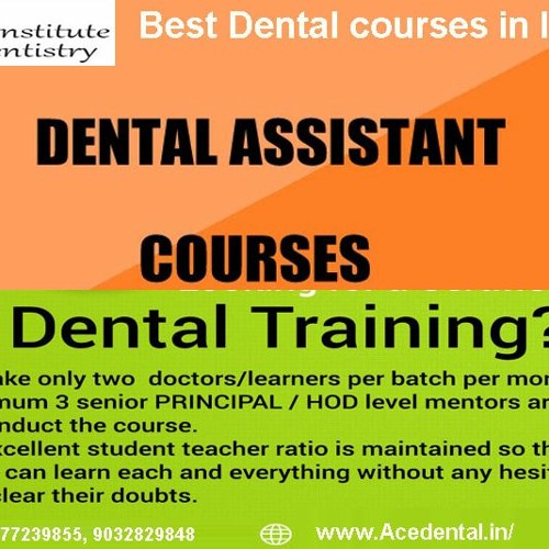 Learn Best Dental courses and Internship in India