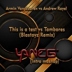 Armin Van Buuren Vs Andrew Rayel - This Is A Test Vs Tambores(Blastoyz Remix) (Yaneg Intro Mashup)