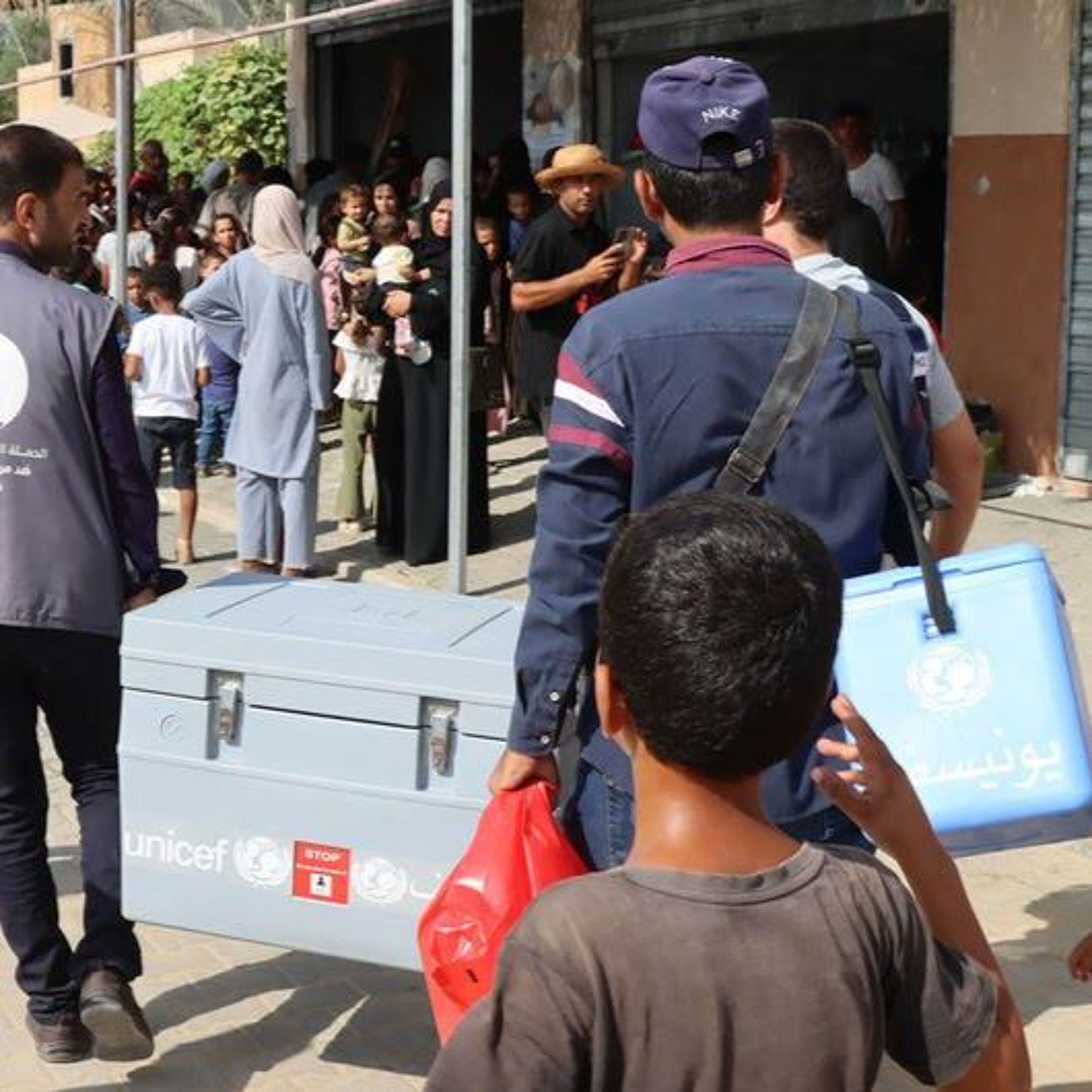 Ataque em posto de vacinação contra a poliomielite em Gaza deixa 22 mortos episode artwork