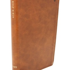 book❤read NET Bible, Thinline Large Print, Leathersoft, Brown, Comfort Print: Holy Bible