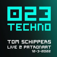 Tom Schippers - Live @ 023TECHNO - 12-03-2022 - Closing set