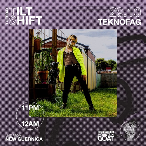 Teknofag | Alt Electronica Indie Dance Live | Tilt Shift Tuesday 29th Oct 2024