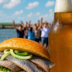 Matjes und Konterbier (Büsum)