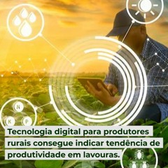 Tecnologia digital para produtores rurais consegue indicar tendência de produtividade em lavouras