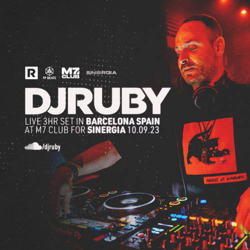 DJ Ruby Live In Barcelona Spain at M7 for Sinergia, 10.09.23
