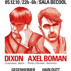 Axel Boman b2b Marco Gegenheimer - The Monkey Bar @ BeCool, Barcelona - 05.12.2010