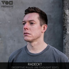 Premiere: Radeckt - Deceptive Rules (Re - Thought Edit) [Atmosphere Records]