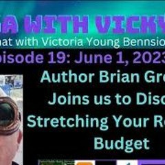 Fika With Vicky And Guest Brian Greiner Discuss Stretching Your Reading Budget June 1, 2023