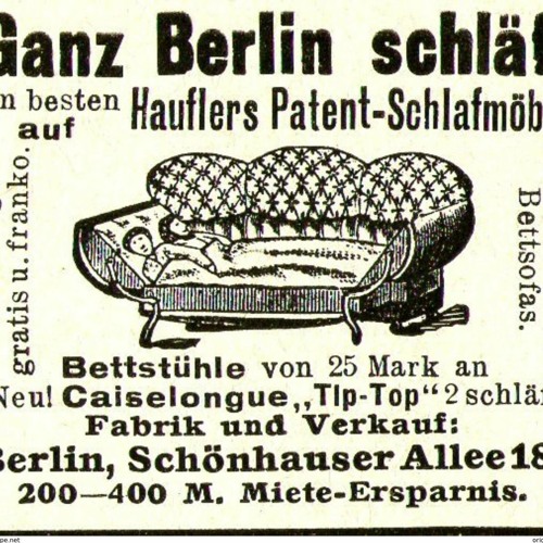 Schlaf schön Berlin.