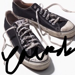 灰色コンバース