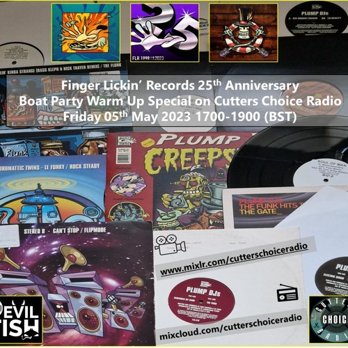 Fingerlickin Records 25th Anniversary Special with Devil Fish