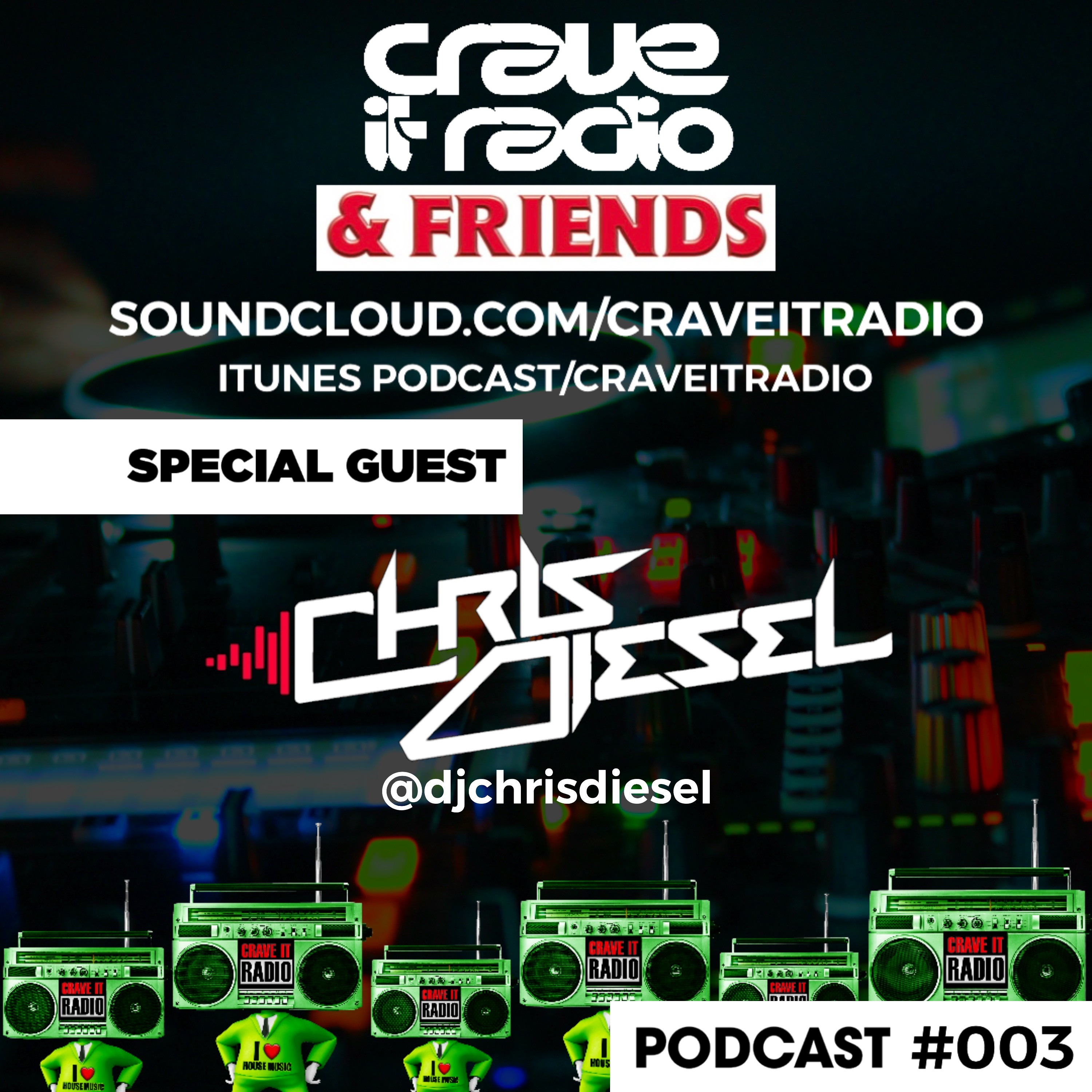 ITSDJCRAVE | CRAVEITRADIO