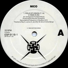 Nico - Field Of Vision [ESP 9118 - 1] - 1992