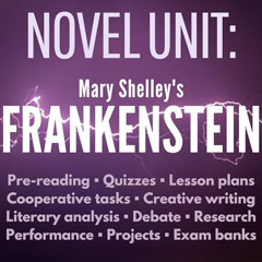 [View] EBOOK 📂 Novel Unit for Frankenstein: Lesson Plans, Quizzes, Assignments, Proj