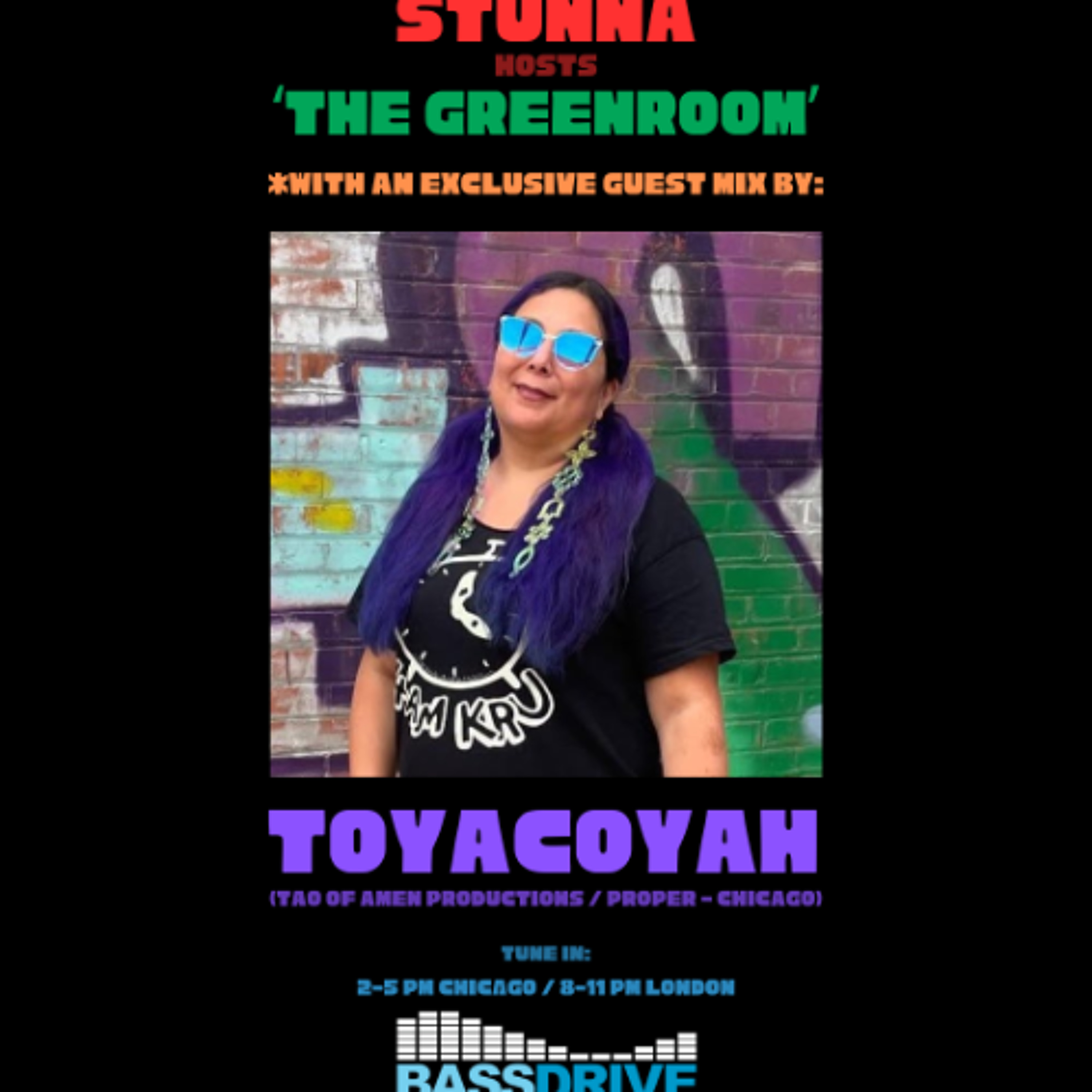 STUNNA Hosts THE GREENROOM with TOYACOYAH Guest Mix February 12 2025 episode artwork