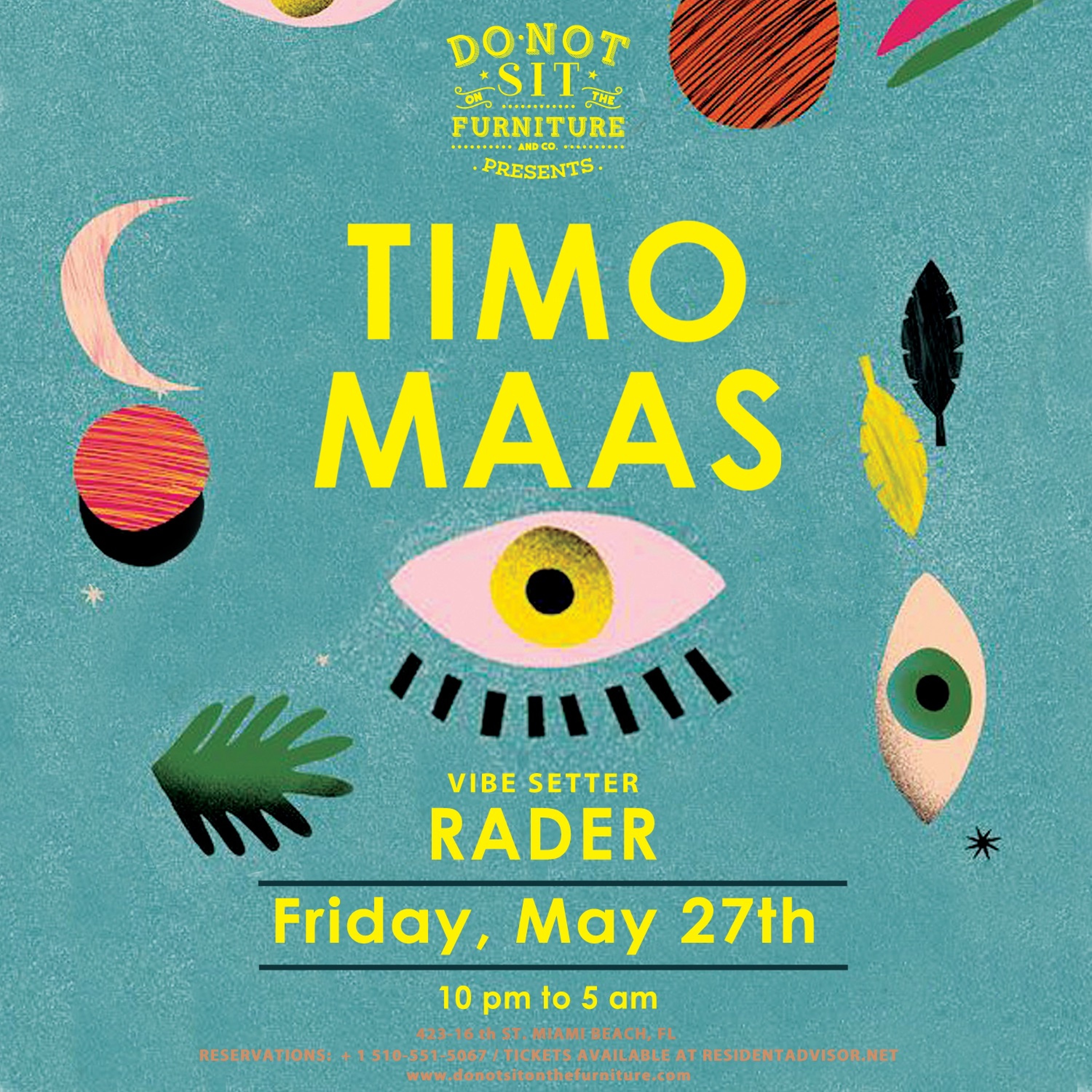 Timo Maas at Do Not Sit On The Furniture, May 27th. episode artwork