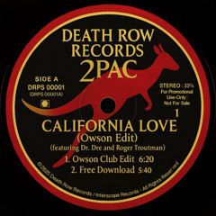 2pac - California Love (Owson Edit)