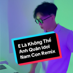 E LÀ KHÔNG THỂ REMIX - NAM CON