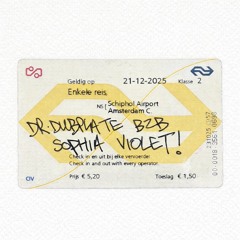 Dr. Dubplate b2b Sophia Violet [Live From Thuishaven, Amsterdam]