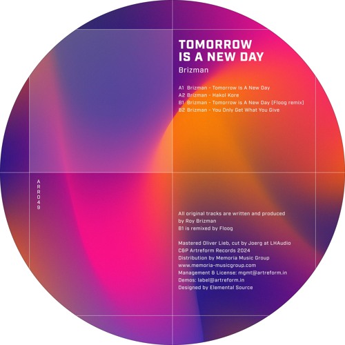 B1 Brizman - Tomorrow Is A New Day (Floog Remix)