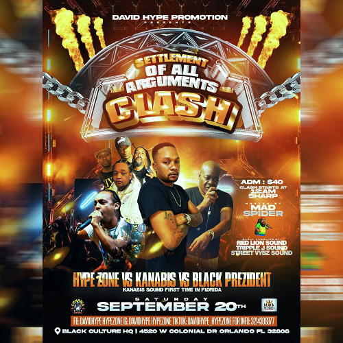 David Hype - Settlement of All Arguments Clash 2025 Orlando Fl