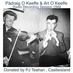 Padraig O Keeffe And Art O Keefe 1949