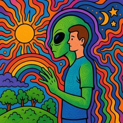 alien inside my mind