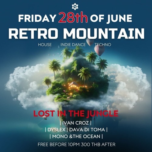 Dava Di Toma @ Retro Mountain Lost In The Jungle Koh Phangan 28.06.24