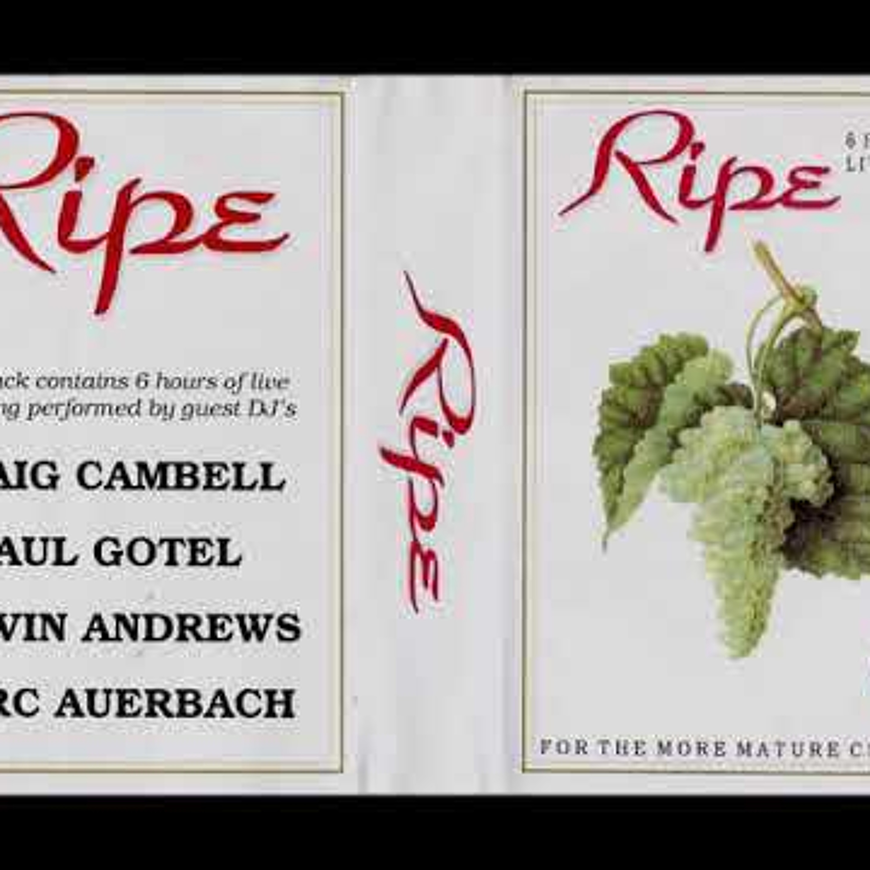 Craig Campbell Live @ Ripe January 1995 episode artwork