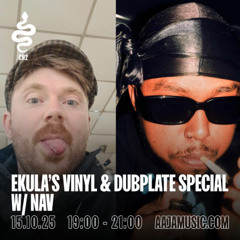 Ekula's Vinyl & Dubplate Special [AAJA Music Residency]
