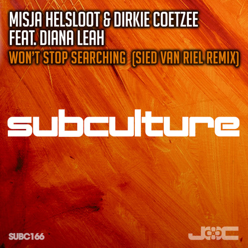 Won’t Stop Searching (Sied Van Riel Remix)