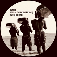 Common - What Do You Say Move It Baby (Syntax Era Remix)